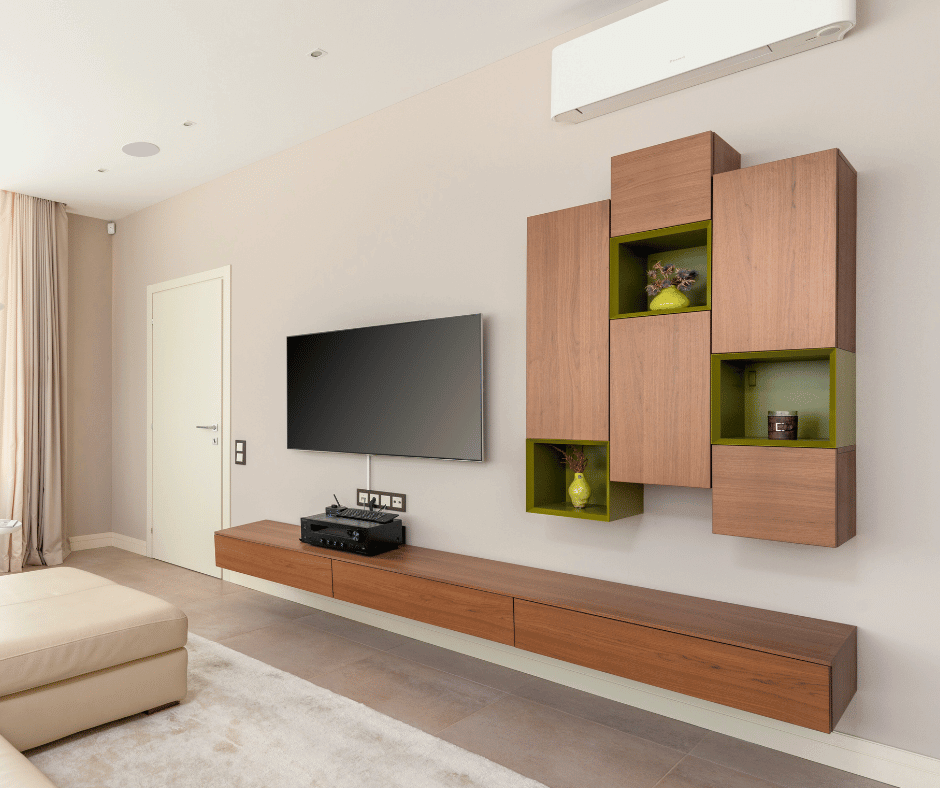 Custom Made Wall Mounted Tv Cabinet